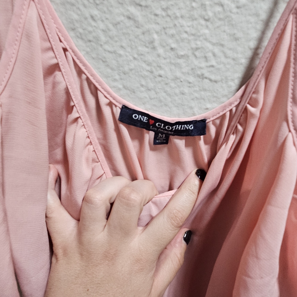 Pink One Clothing Rhomper - Picture 3 of 3